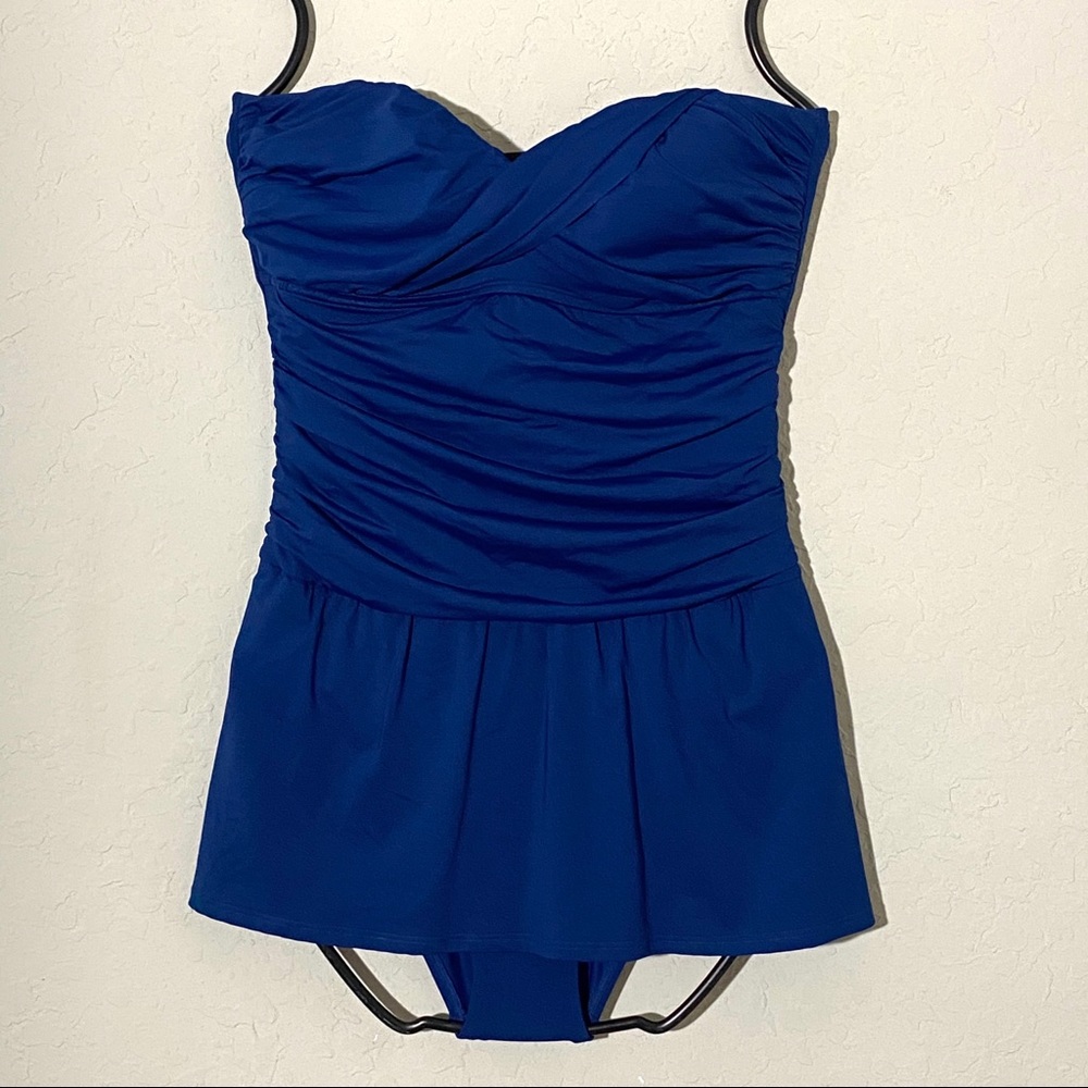 Bleu Rod Beattie One Piece Skirted Swimsuit